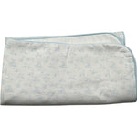 Trussardi Coperta Tinta Unita con Stampe per Neonato TLP26004CE BIANCO TRUSSARDI 