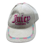Juicy Couture Cappello Tinta Unita Modello Berretto con Stampa per Bambina JBX6532 BIANCO JUICY COUTURE 