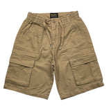 Refrigiwear Bermuda Tinta Unita Con Elastico In Vita Beige Per Bambino