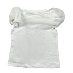 Miss Grant T-Shirt Girocollo Tinta Unita con Stampa per Bambina MG1358 BIANCO MISS GRANT 