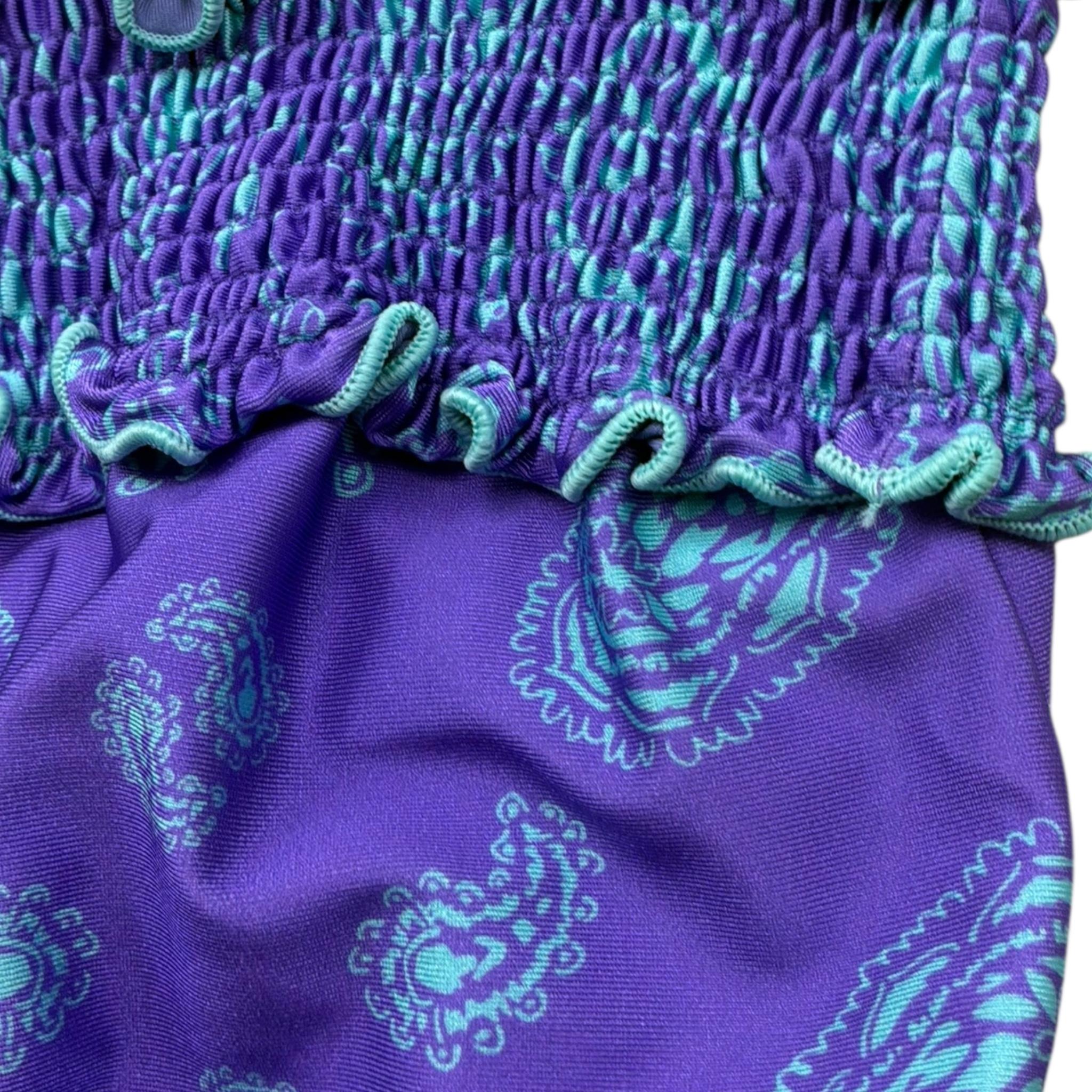 F**K Costume Inter Tinta Unita con Fantasia per Neonata FJ25B2A16MKX63N VIOLA F**K 