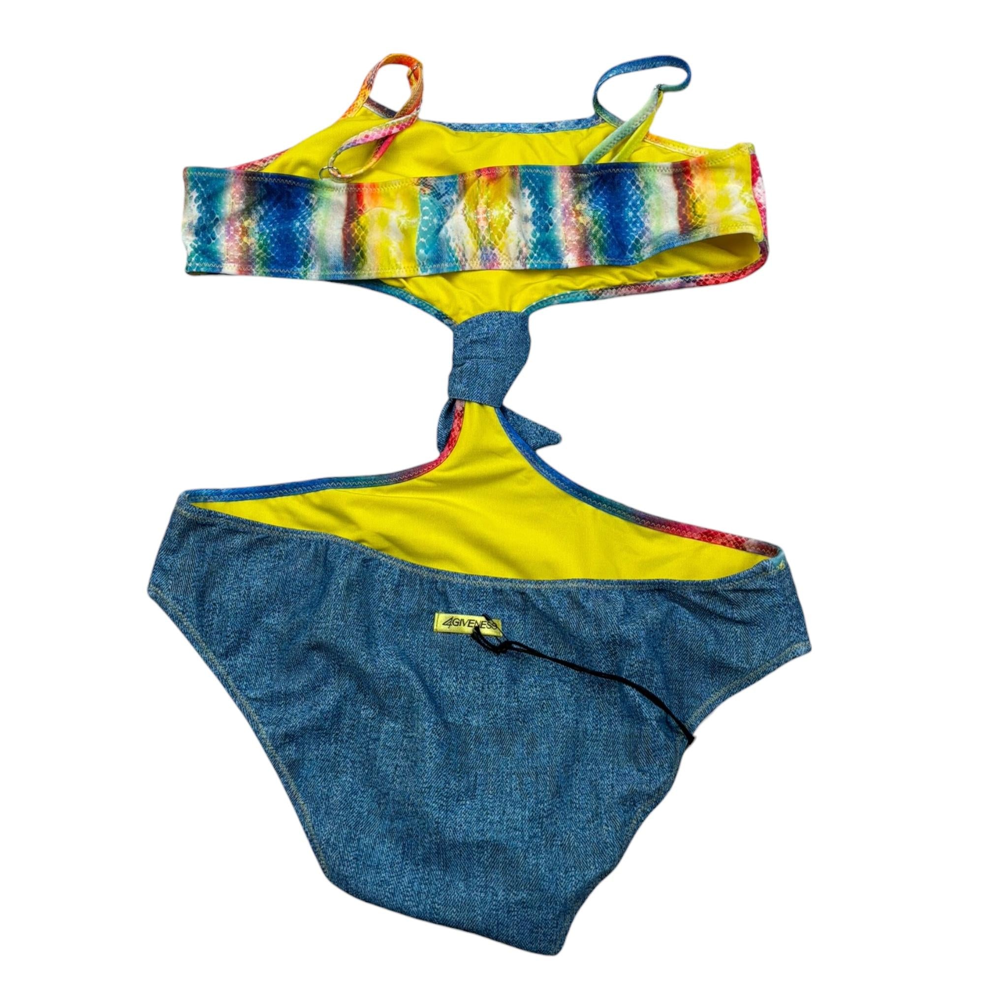 4Giveness Costume Intero con Fantasia per Bambina 125GBWIN5369 BLU 4GIVENESS 