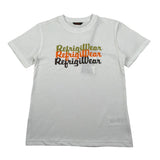 Refrigiwear T-Shirt Girocollo Tinta Unita con Stampa per Bambino 127TRMJS25 BIANCO REFRIGIWEAR 