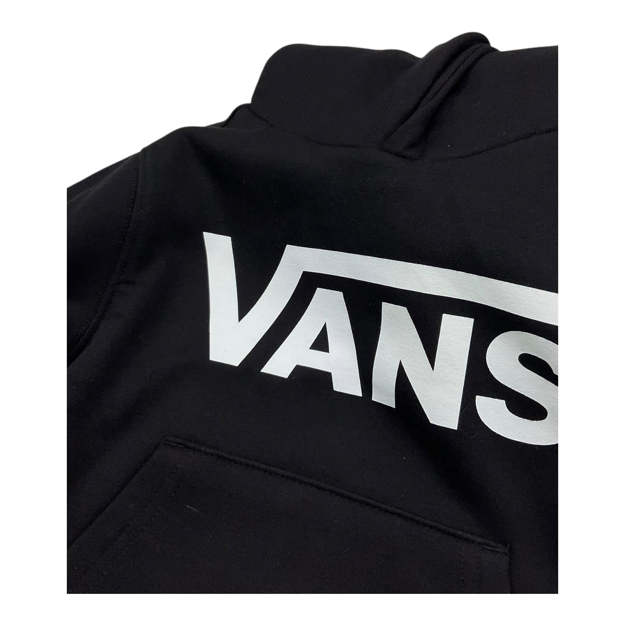 VANS felpa chiusa con cappuccio e stampa logo Nero per Neonato VN000JBMBLK1N NERO VANS 