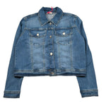 Liu Jo Giubbino In Denim Tinta Unita per Bambina GA5083 BLU LIU JO 