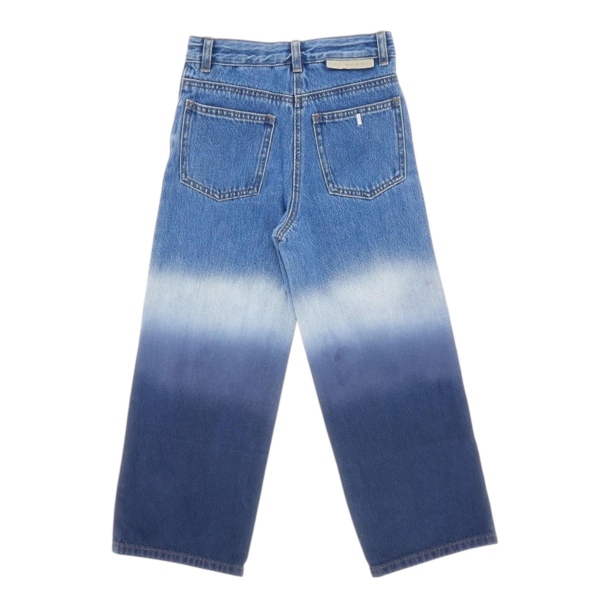 Stella Mccartney Jeans Modello Palazzo con Girovita Regolabile per Bambina TW6B80Z0 BLU STELLA McCARTNEY 