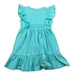 Liu Jo Abito Mezza Manica tinta unita Verde Acqua per Bambina KA4089XJ VERDE ACQUA LIU JO 