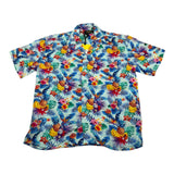 F**K Camicia Tinta Unita Mezza Manica con Fantasia per Bambino FJ25J03CA60X12 AZZURRO F**K 