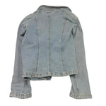 Twinset Giubbino In Denim Tinta Unita per Bambina 251GJ2540 AZZURRO TWINSET 