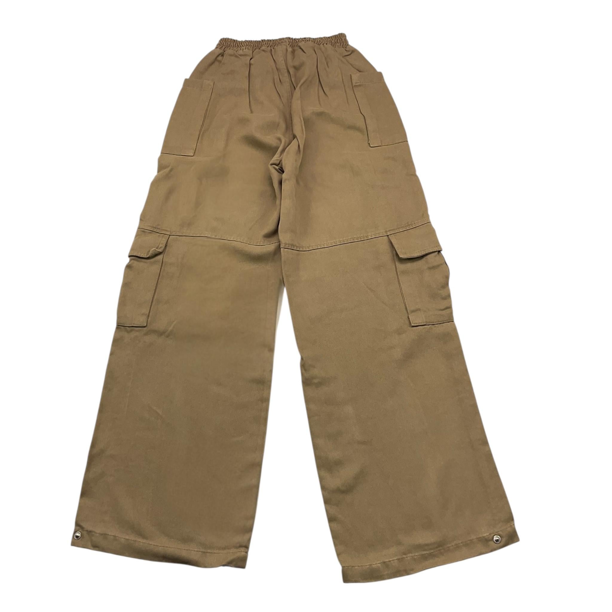 MONNALISA pantalone tinta unita modello palazzo Beige per Bambina 17B409 BEIGE MONNALISA 