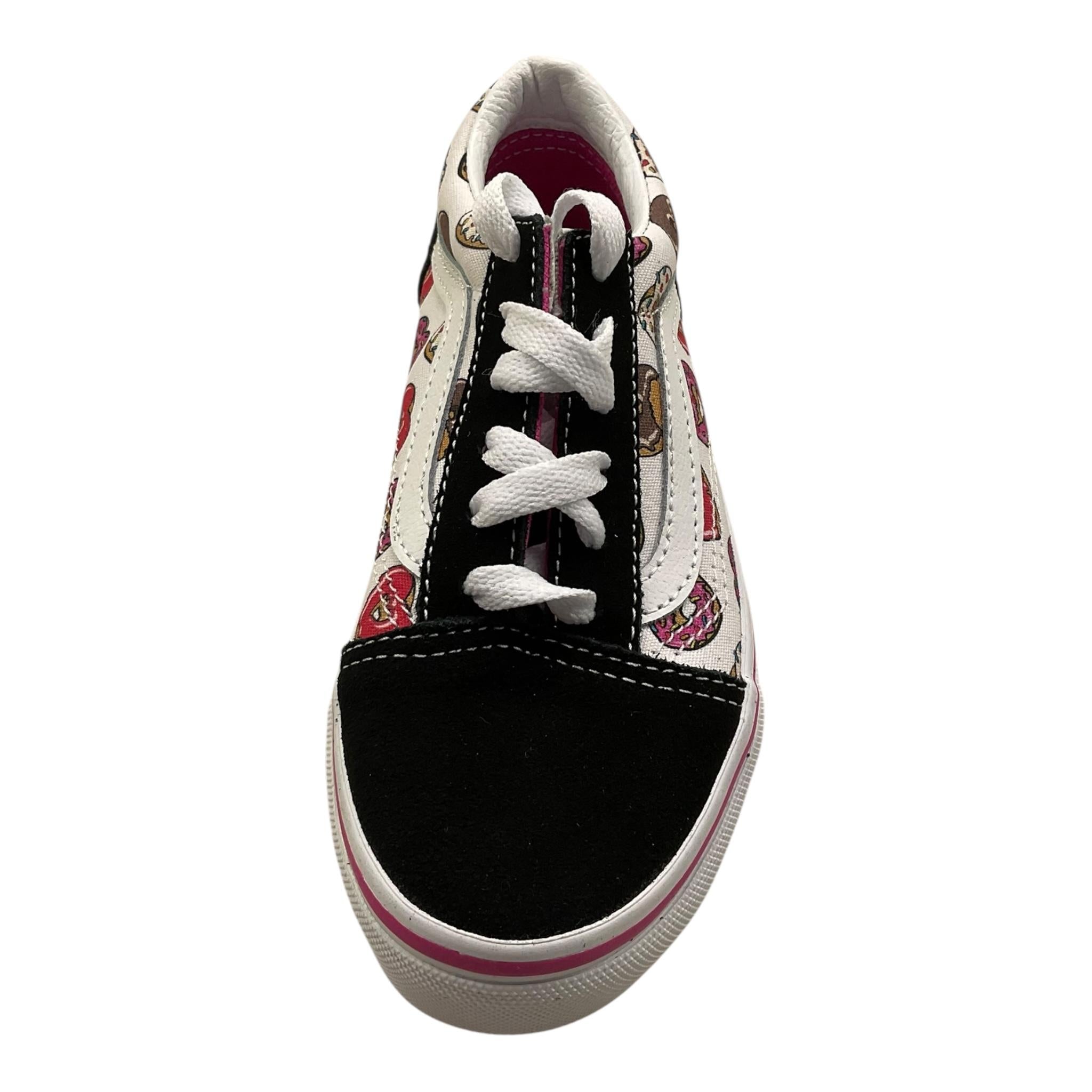 VANS sneakers bicolore con stampa ciambelle Bianco/nero per Bambina VN0005WVB9P1 BIANCO/NERO VANS 