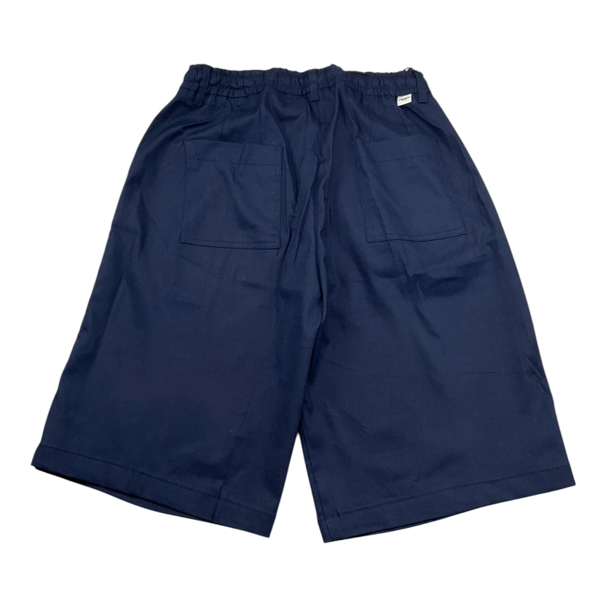 Paolo Pecora Bermuda Tinta Unita con Elastico In Vita per Bambino PP4011 BLU PAOLO PECORA 