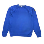 BERNA maglia girocollo tinta unita Blu per Bambino 23548 BLU BERNA 