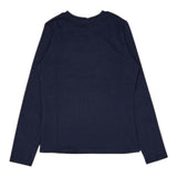 MICHAEL KORS shirt girocollo tinta unita con stampa logo Blu per Bambina R15199 BLU MICHAEL KORS 