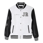 John Richmond Giubbino Modello College Tinta Unita con Maniche In Contrasto per Neonato RBP25176GBN GRIGIO JOHN RICHMOND 