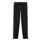 LANVIN pantalone modello tuta tinta unita con profili in contrasto Nero per Bambina N30105 NERO LANVIN 