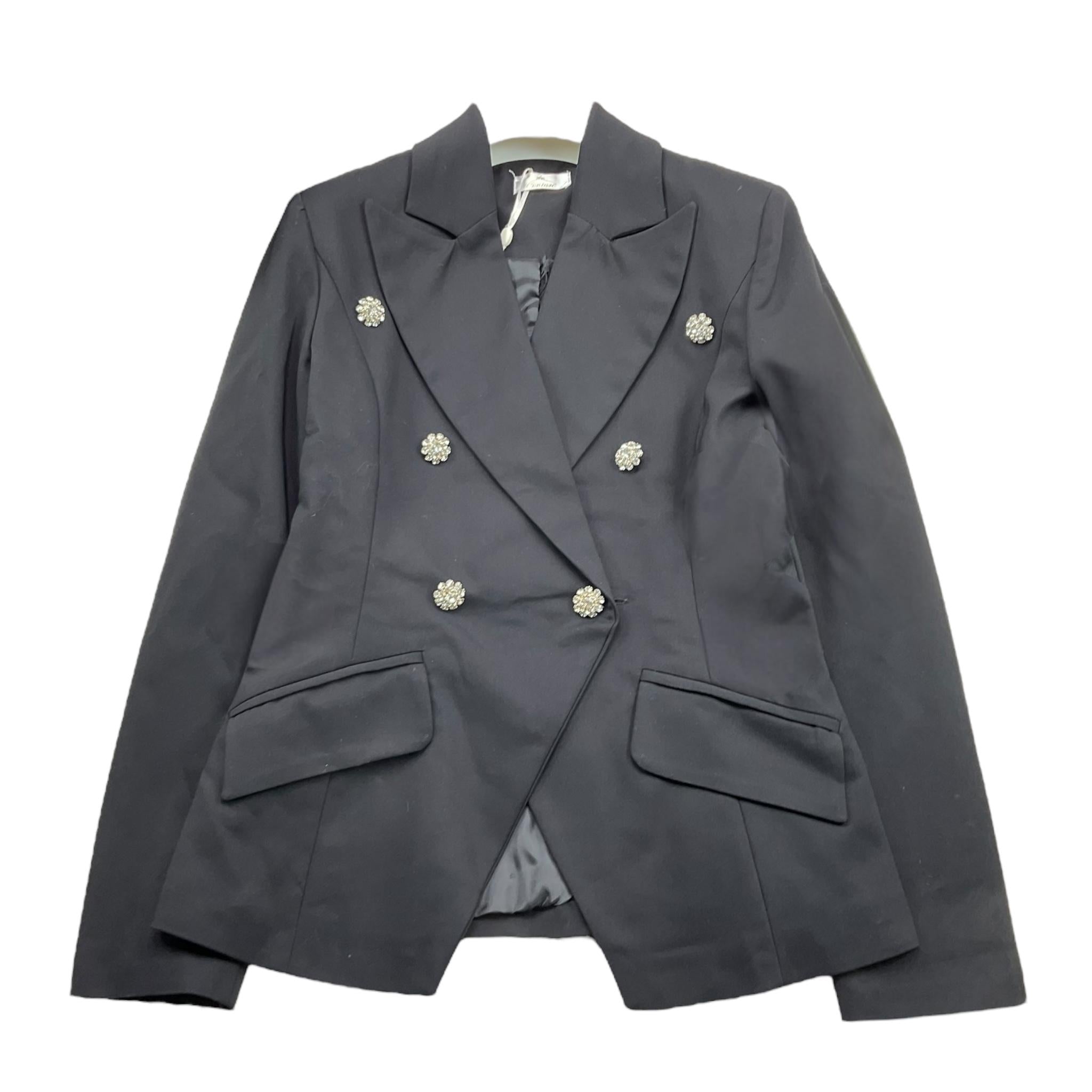 FUN & FUN giacca tinta unita con bottoni Nero per Bambina FNCJJK14086 NERO FUN & FUN 