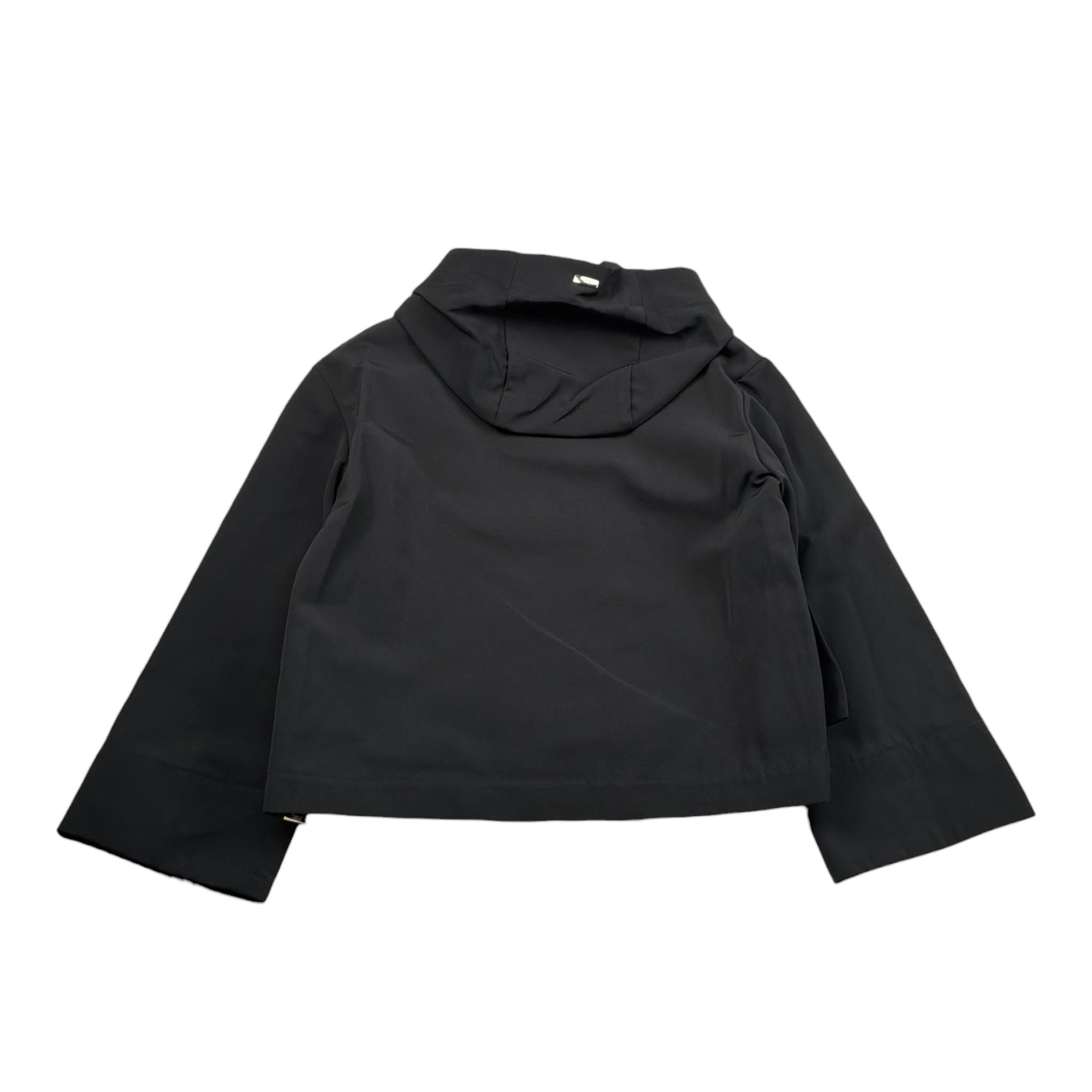 Herno Giubbino Tinta Unita con Zip per Bambina GI000082G NERO HERNO 