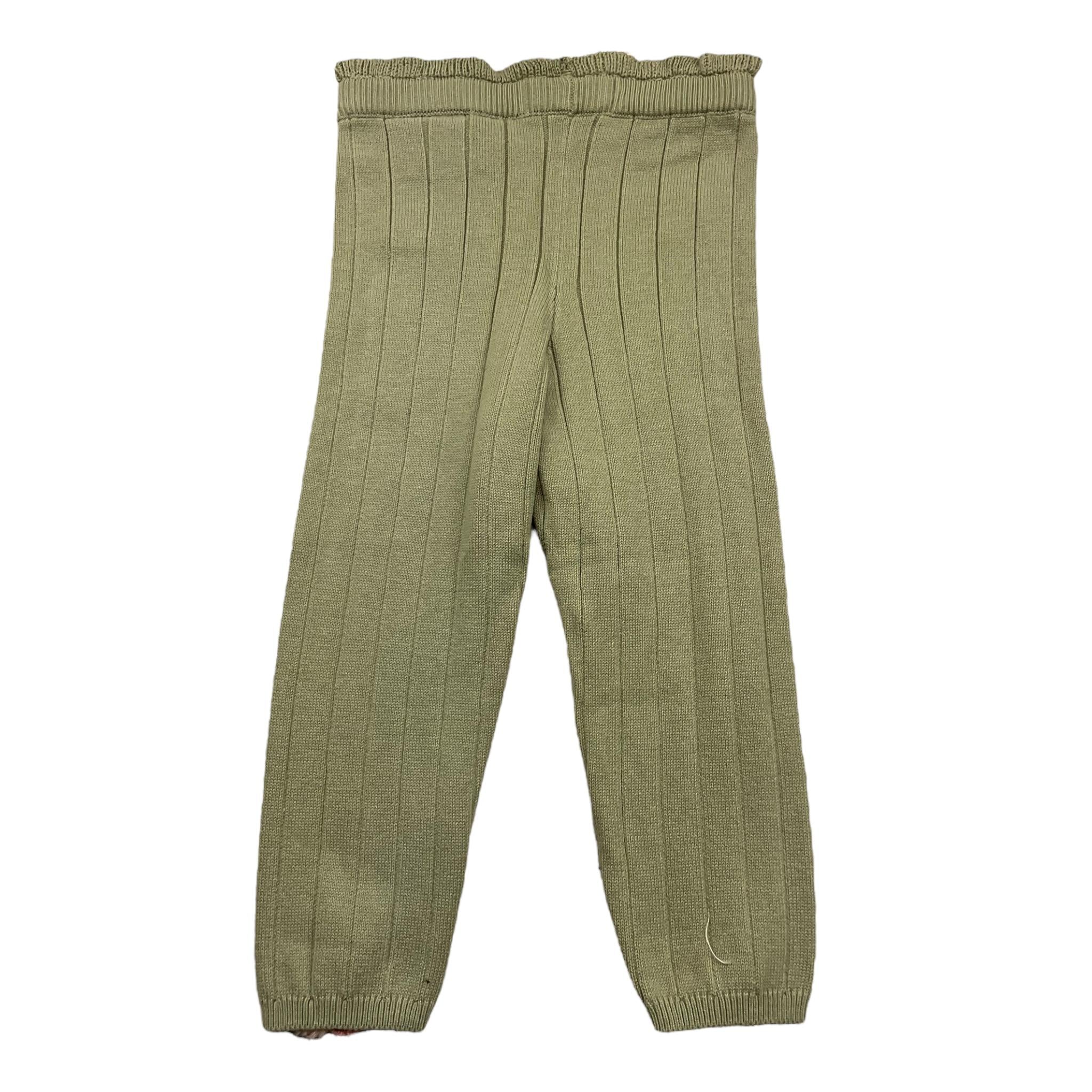 LOUISE MISHA leggins tinta unita Verde per Neonata GRCW24L0295N VERDE LOUISE MISHA 