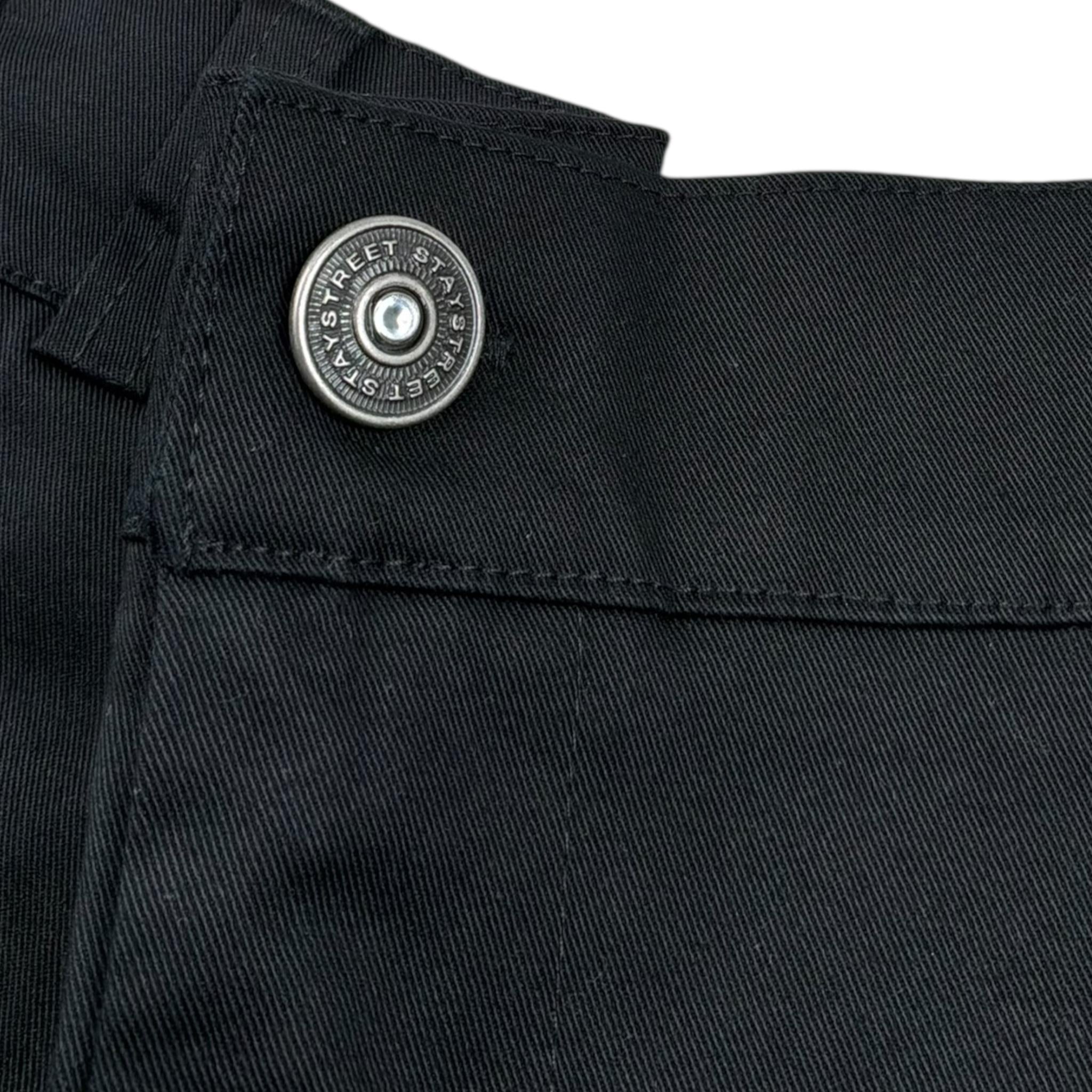 Syst Bermuda Tinta Unita con Elastico In Vita per Bambino BRB5000J NERO SYST 