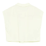 Il Gufo Camicia Mezza Manica Tinta Unita per Bambina P25CC103C6039 VERDE IL GUFO 