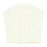 Il Gufo Camicia Mezza Manica Tinta Unita per Bambina P25CC103C6039 VERDE IL GUFO 