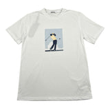 Jeckerson T-Shirt Girocollo Tinta Unita con Stampa per Bambino J3854 BIANCO JECKERSON 