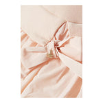 Elisabetta Franchi Abito Tinta Unita Mezza Manica con Gonnellone per Bambina EFAB606X ROSA ELISABETTA FRANCHI 