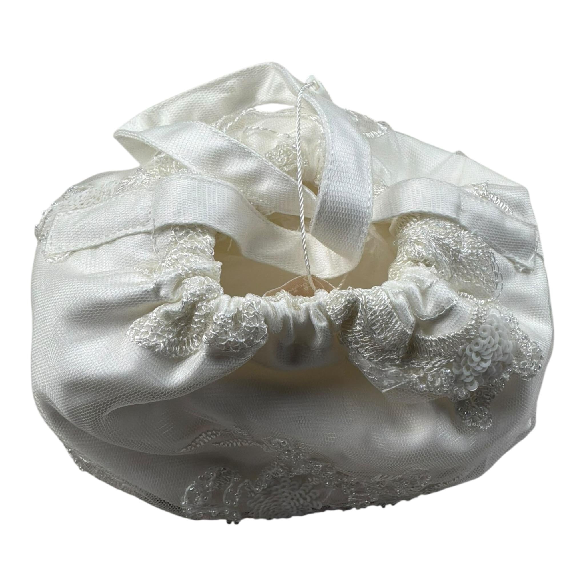 Les Gamins Borsa Tinta Unita Cerimonia per Bambina 815625 BIANCO LES GAMINS 