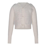 MARC ELLIS maglia tinta unita con bottoni stelle Bianco per Bambina JMJSW00106 BIANCO MARC ELLIS 