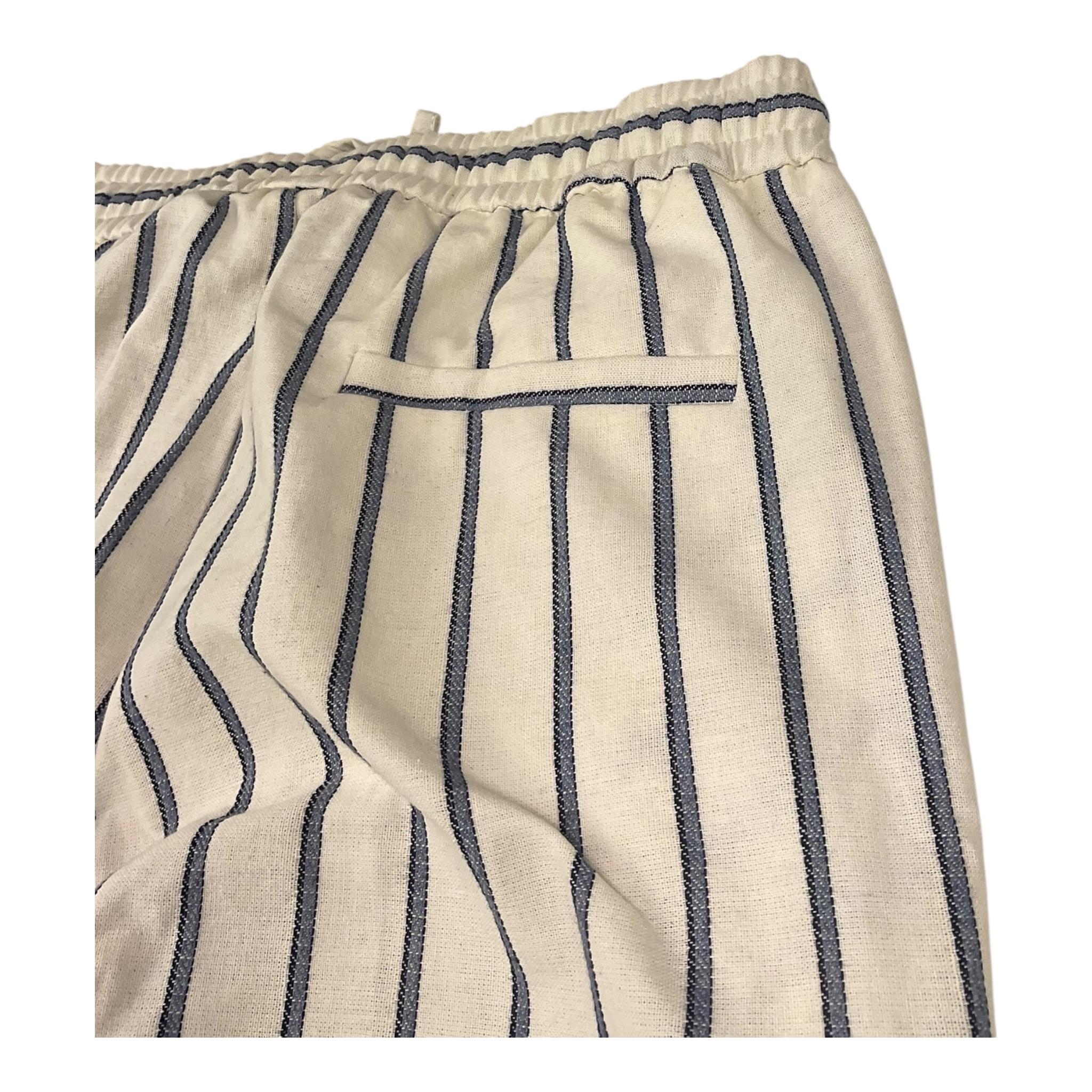 Manuel Ritz Pantalone Tinta Unita con Elastico In Vita per Bambino MR2875X PANNA MANUEL RITZ 