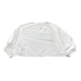 Simonetta Camicia Tinta Unita con Logo per Bambina SW5A03 BIANCA SIMONETTA 