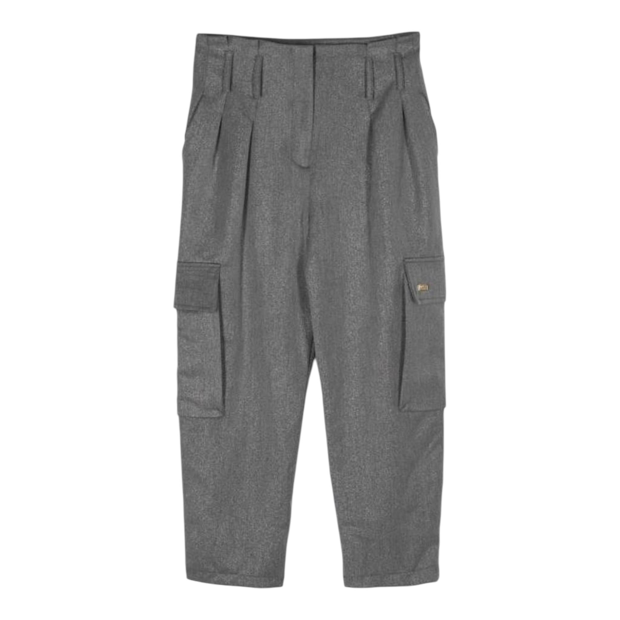 PINKO pantalone tinta unita con tasconi Grigio per Bambina F4PIJGPA020X GRIGIO PINKO 