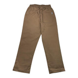 Chiodi Milano Pantalone Tinta Unita Con Elastico In Vita Marrone Per Bambino