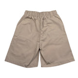 Disclaimer Bermuda Tinta Unita con Elastico In Vita per Bambino 25EDK58457 BEIGE DISCLAIMER 