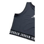 Jordan Top Tinta Unita con Logo per Bambina 45A855 NERO JORDAN 