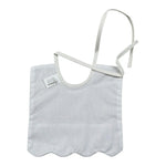 Cierre Bavetta Tinta Unita per Neonato DJHJ BIANCO CIERRE 