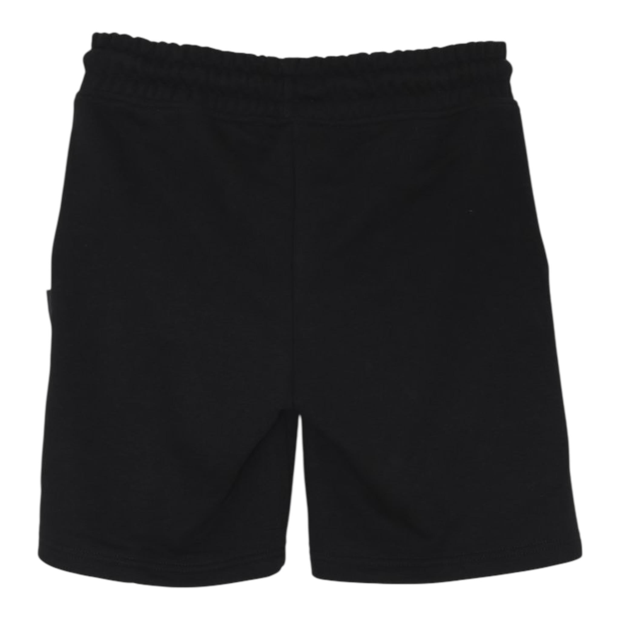 John Richmond Bermuda Tuta Tinta Unita con Logo per Bambino RBP35009BE NERO JOHN RICHMOND 