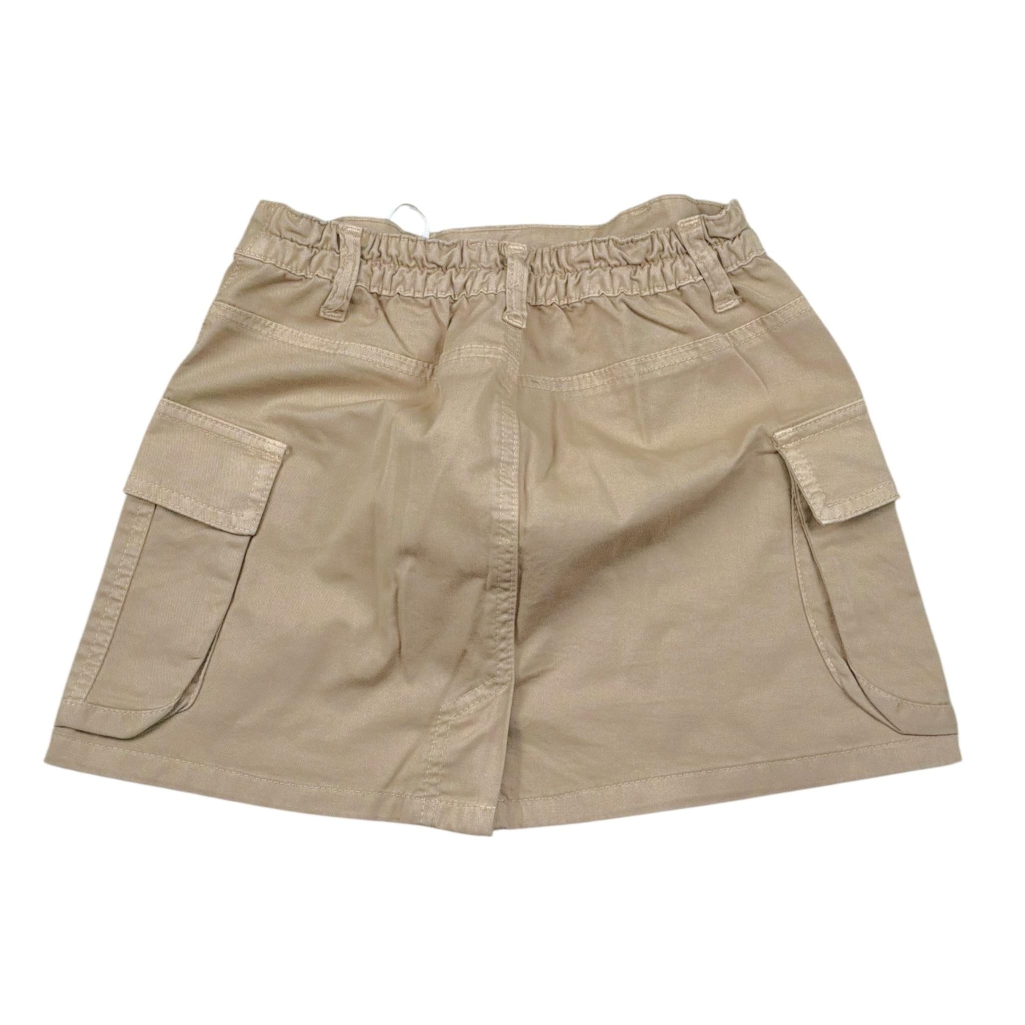 Lu Lu By Miss Grant Gonna tinta unita con Tasconi Beige per Bambina LL3391 BEIGE LU LU BY MISS GRANT 