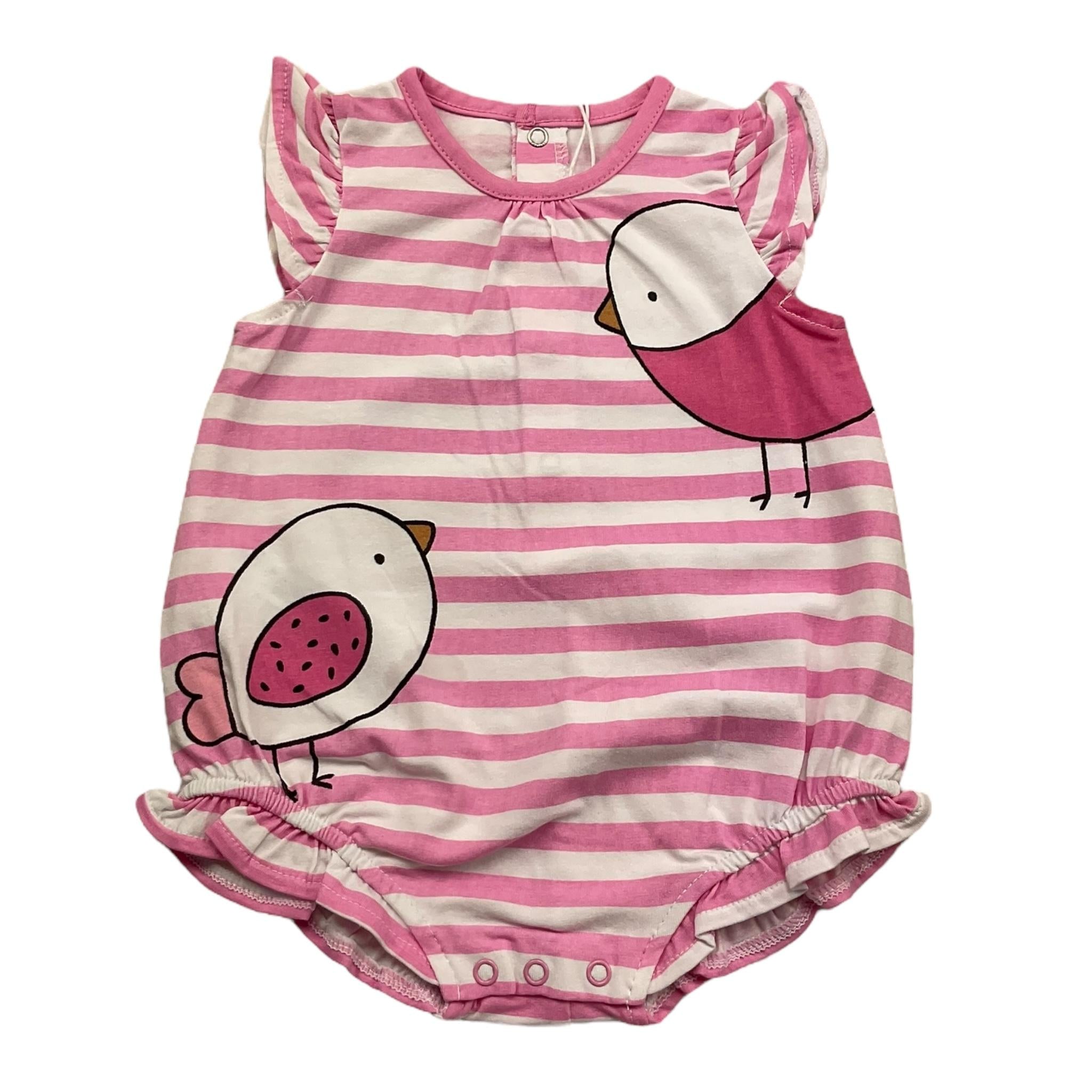 Mayoral Pagliaccetto Fantasia A Righe per Neonata PGLMM BIANCO/ROSA MAYORAL 