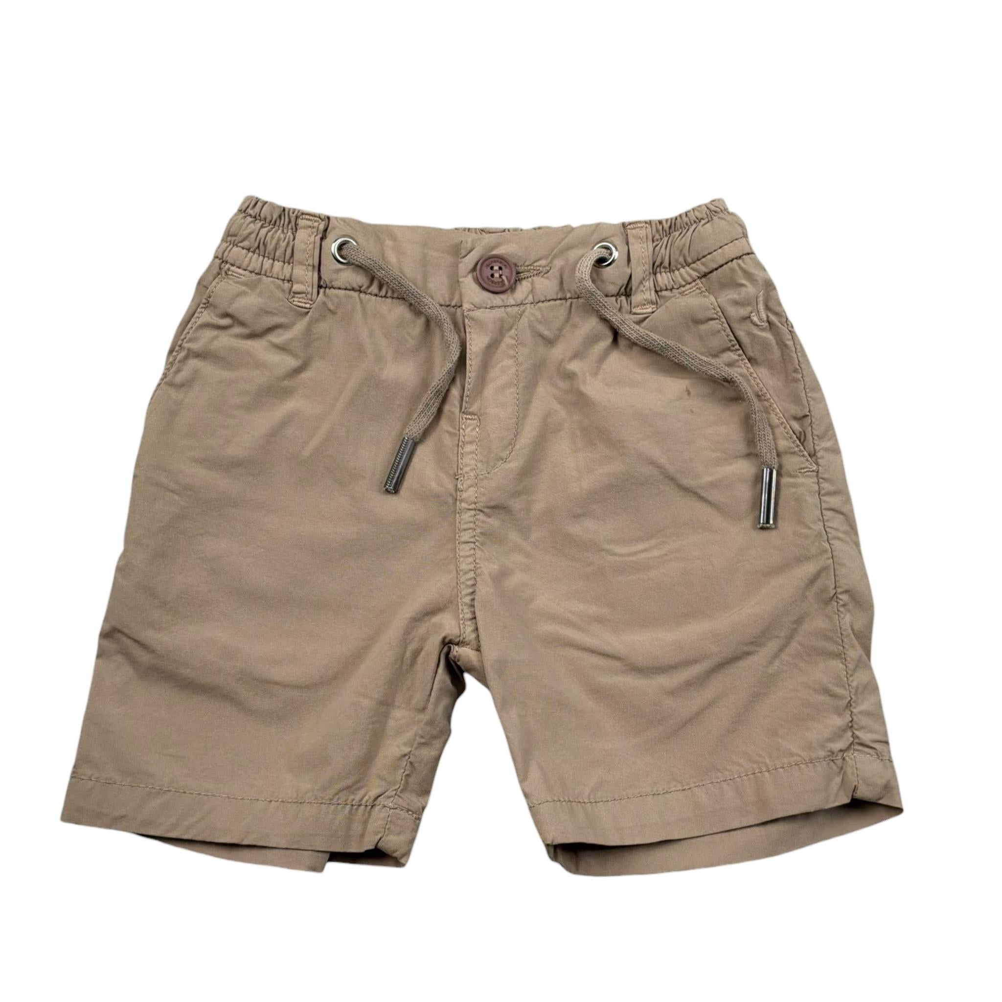 Jeckerson Bermuda Tinta Unita con Elastico In Vita per Neonato JN4021 BEIGE JECKERSON 