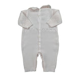 Bimbalo' Tutina Tinta Unita con Colletto per Neonata 7575 ROSA BIMBALO' 