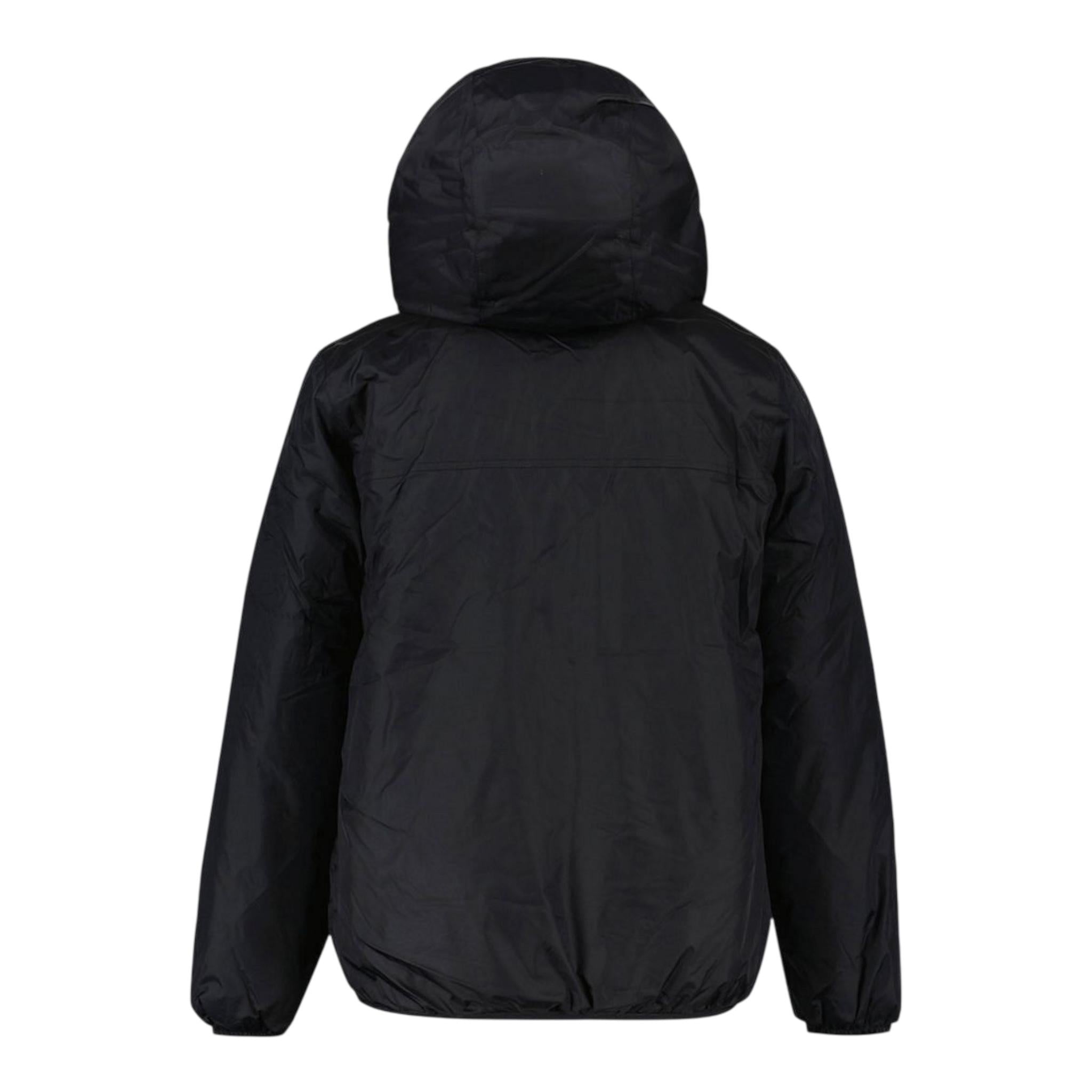 K-WAY giubbino tinta unita con cappuccio in contrasto Nero per Neonato K61157WWXX NERO K-WAY 