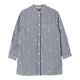 Max&Co. Abito Modello Camicia Bicolore con Fantasia A Righe per Bambina MX0119 BIANCO MAX&Co. 