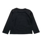 MAYORAL shirt gircollo tinta unita con stampa Nero per Bambina 178 NERO MAYORAL 