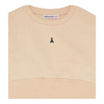 PATRIZIA PEPE felpa chiusa girocollo tinta unita  Beige per Bambina 7M0870X BEIGE PATRIZIA PEPE 