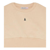 PATRIZIA PEPE felpa chiusa girocollo tinta unita  Beige per Bambina 7M0870X BEIGE PATRIZIA PEPE 