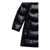 SAVE THE DUCK giubbino tinta unita con zip e cappuccio Nero per Bambina J45510GX NERO SAVE THE DUCK 