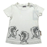 Just Cavalli T-Shirt Girocollo Tinta Unita con Stampa per Neonata JIP26019TS PANNA JUST CAVALLI 