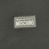 MOSCHINO t-shirt tinta unita girocollo Nero per Bambino HRM04KX NERO MOSCHINO 